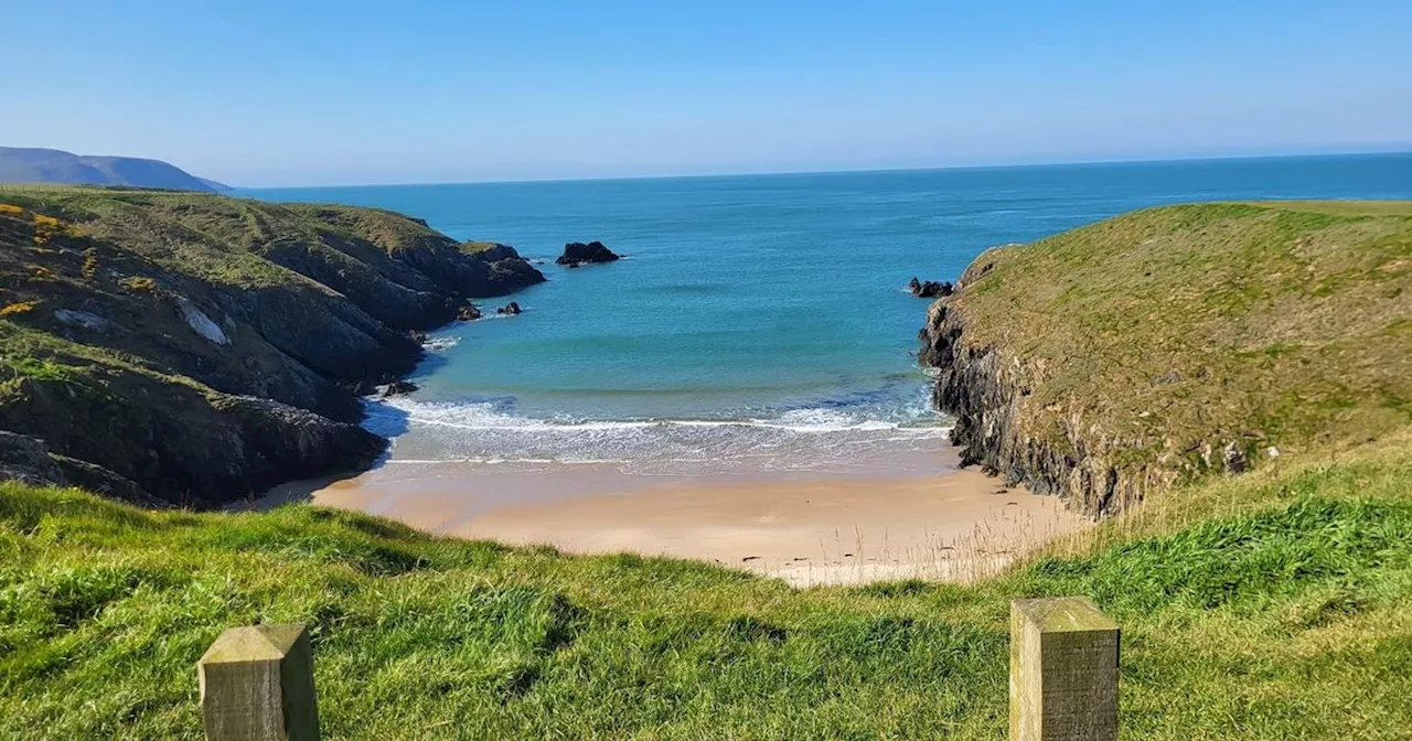 Stunning secluded beach cove just over two hours from Liverpool