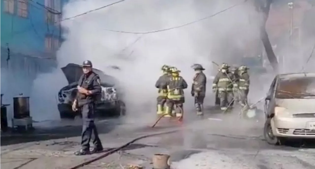 Se registra un incendio en pastizales de la colonia Moctezuma, en la alcaldía Venustiano Carranza