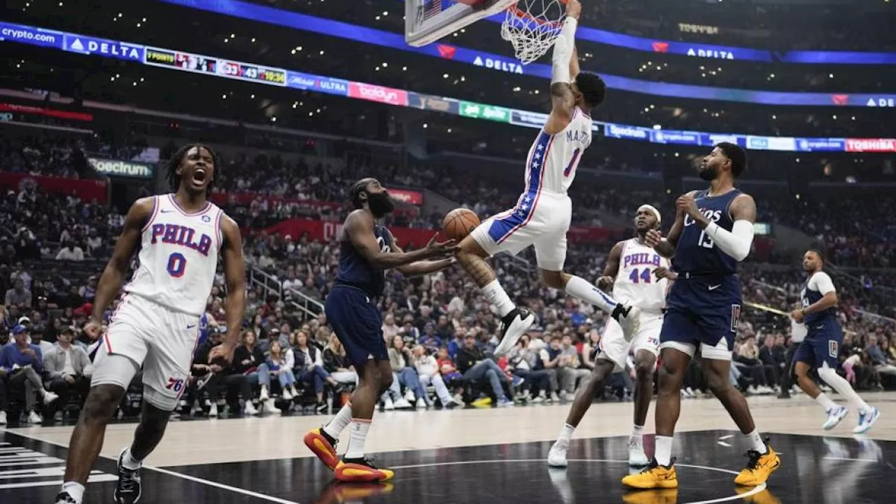 Mezzi Sixers bastano per i Clippers, Zion passeggia sui resti di Detroit