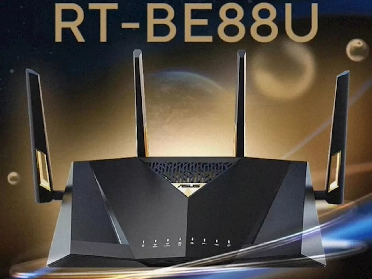 ASUS is teasing its upcoming BE88U dual band WiFi 7 router, scheduled to launch on March 27