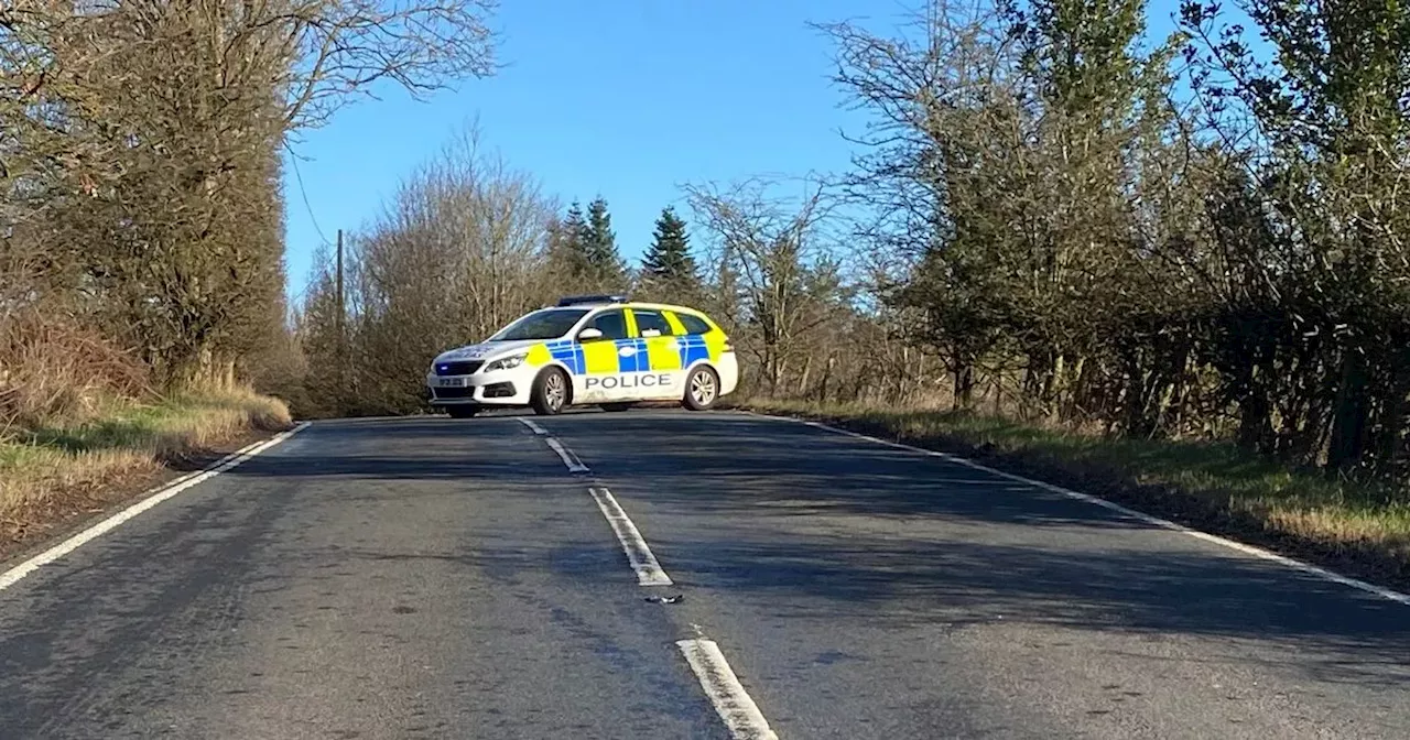 Emergency services rush to Milngavie crash scene as road shut down