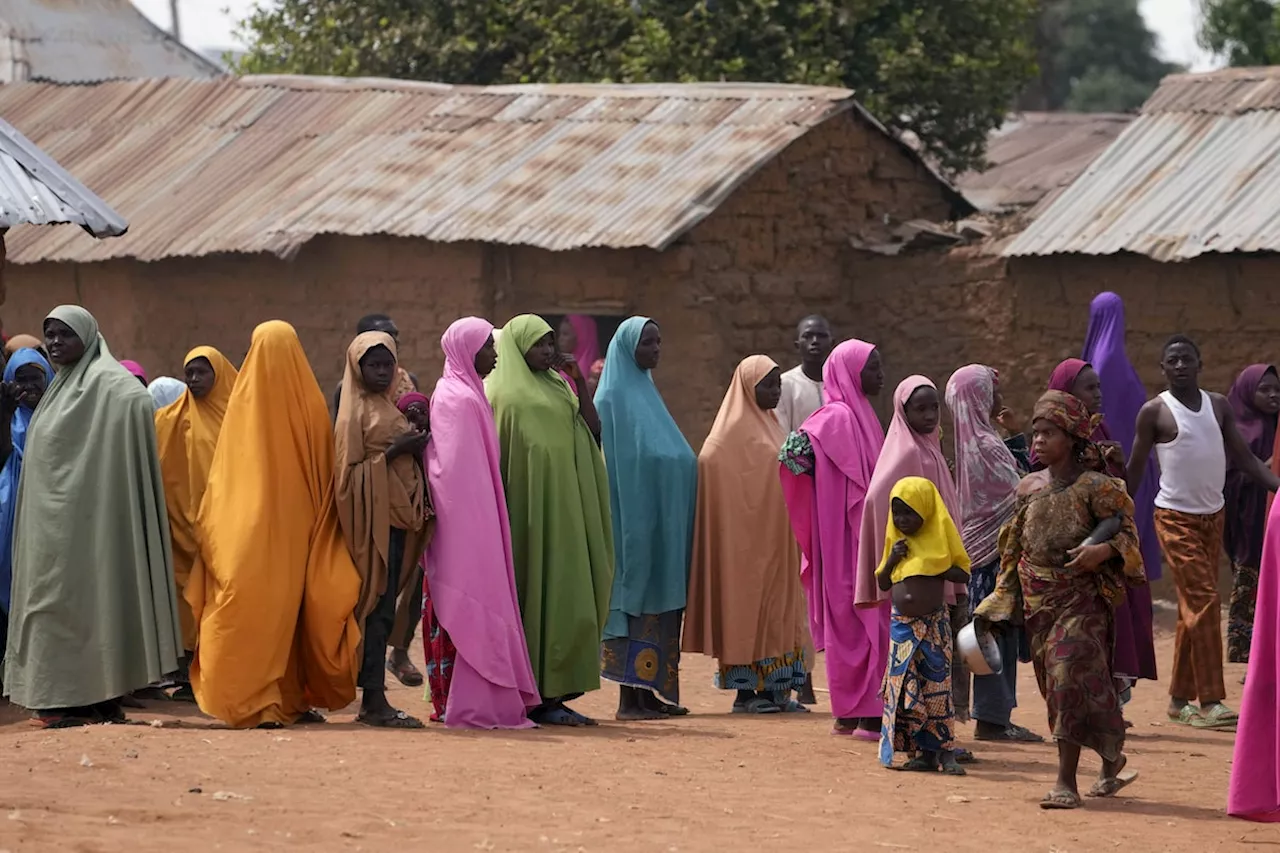 Some of nearly 300 abducted schoolchildren in Nigeria’s north are freed after weeks in captivity