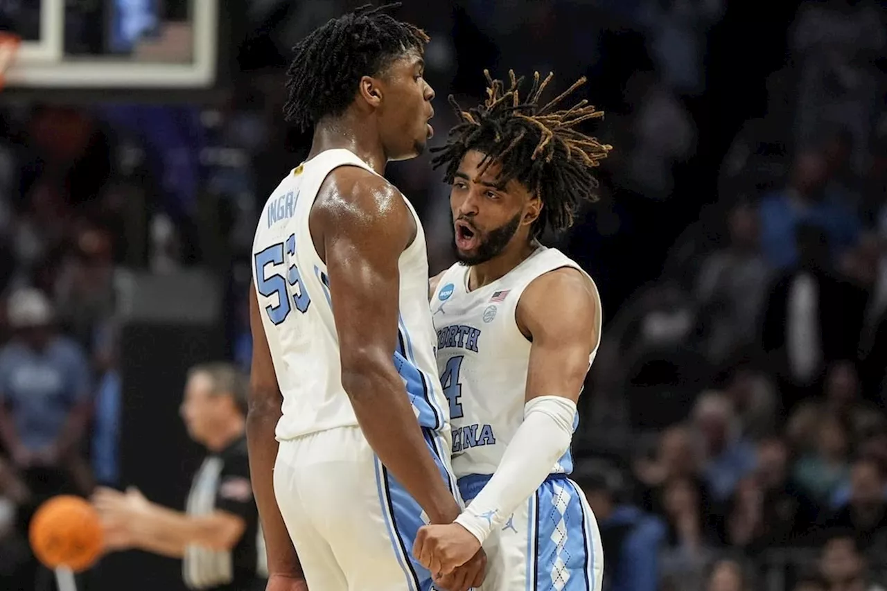 RJ Davis goes for 20 as North Carolina beats Michigan State 85-69