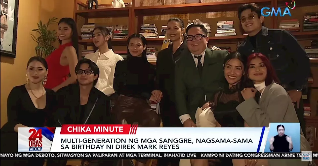 3 generations of Sang'gres gather on 'Encantadia' director Mark Reyes's birthday