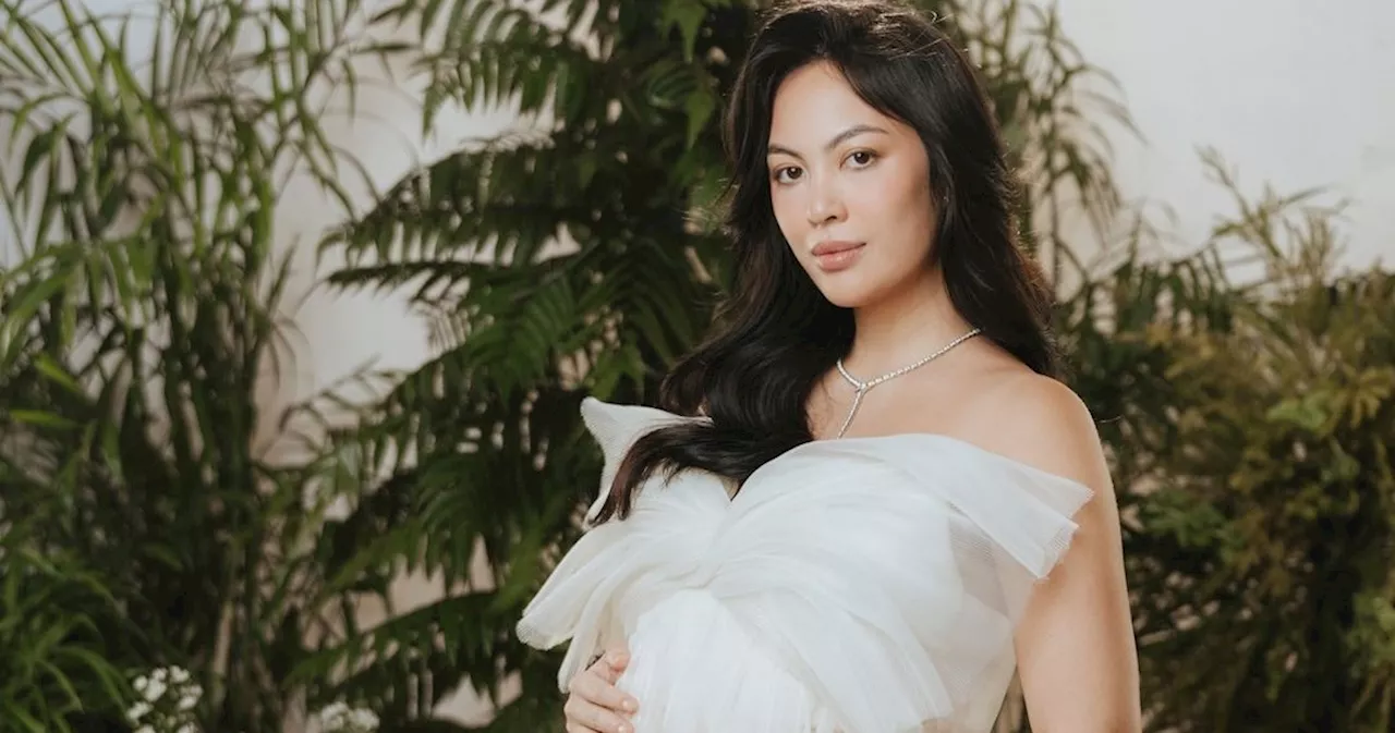 Dominique Cojuangco is a blooming mom-to-be in maternity photo