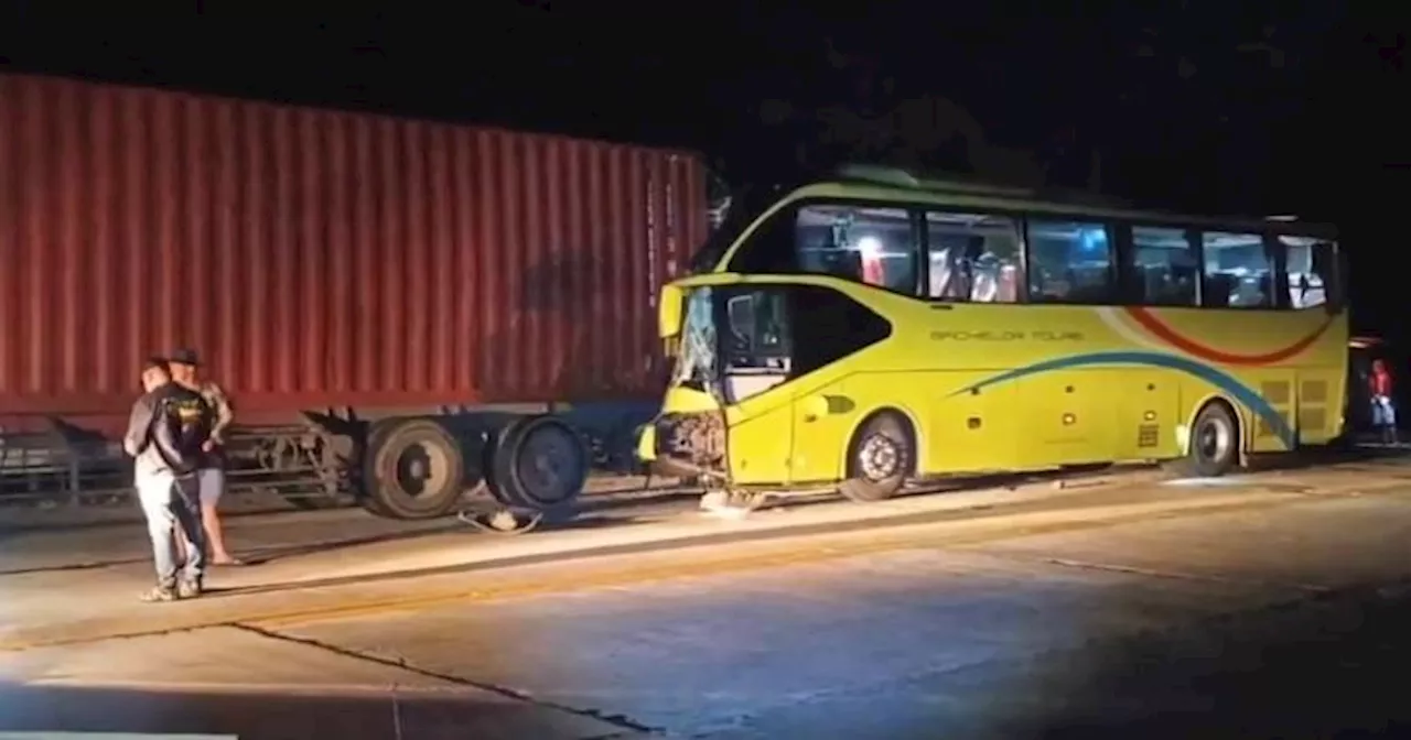 One dead, 22 injured in Monkayo, Davao de Oro bus-truck collision