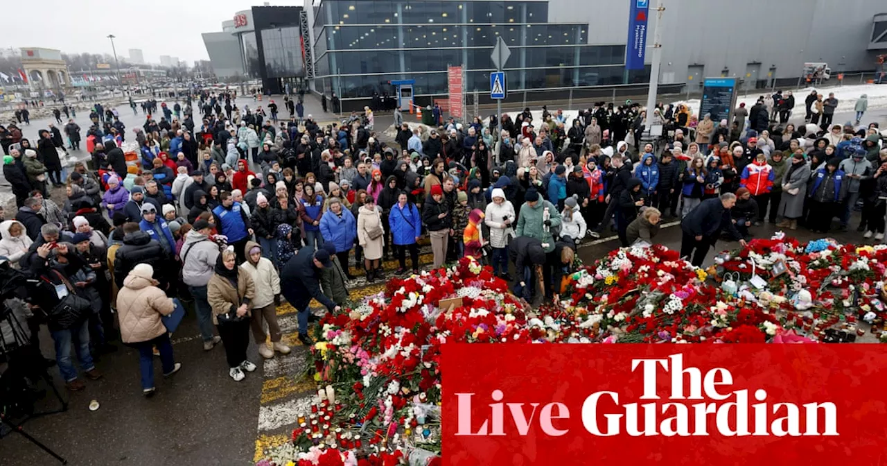 Moscow concert hall attack: Russian day of mourning as UK says Kremlin creating ‘smokescreen of propaganda’