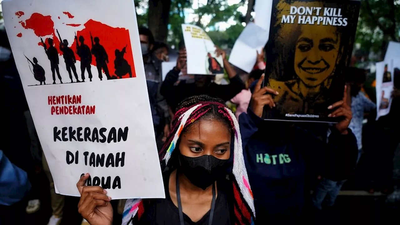 Mahasiswa Papua Protes Kekerasan dan Rasisme di Kantor Komnas HAM