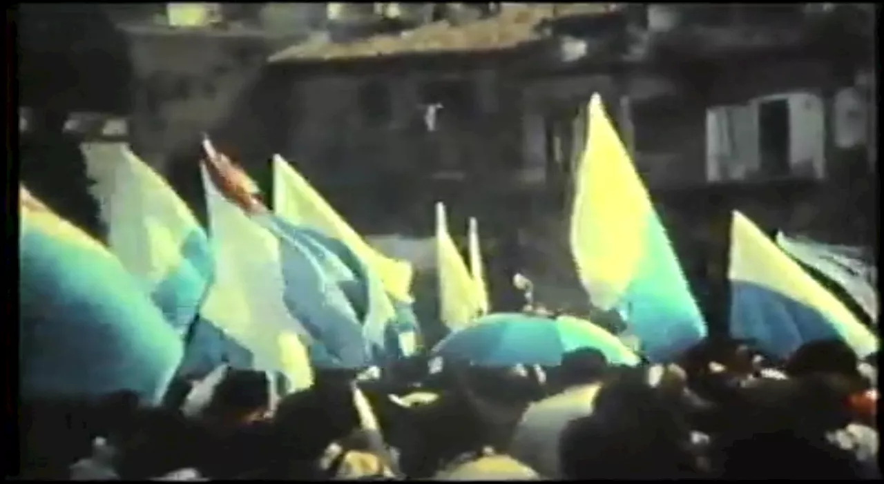 Scudetto Lazio 1974, la festa dei tifosi in Super 8 con le immagini incredibili dell'epoca