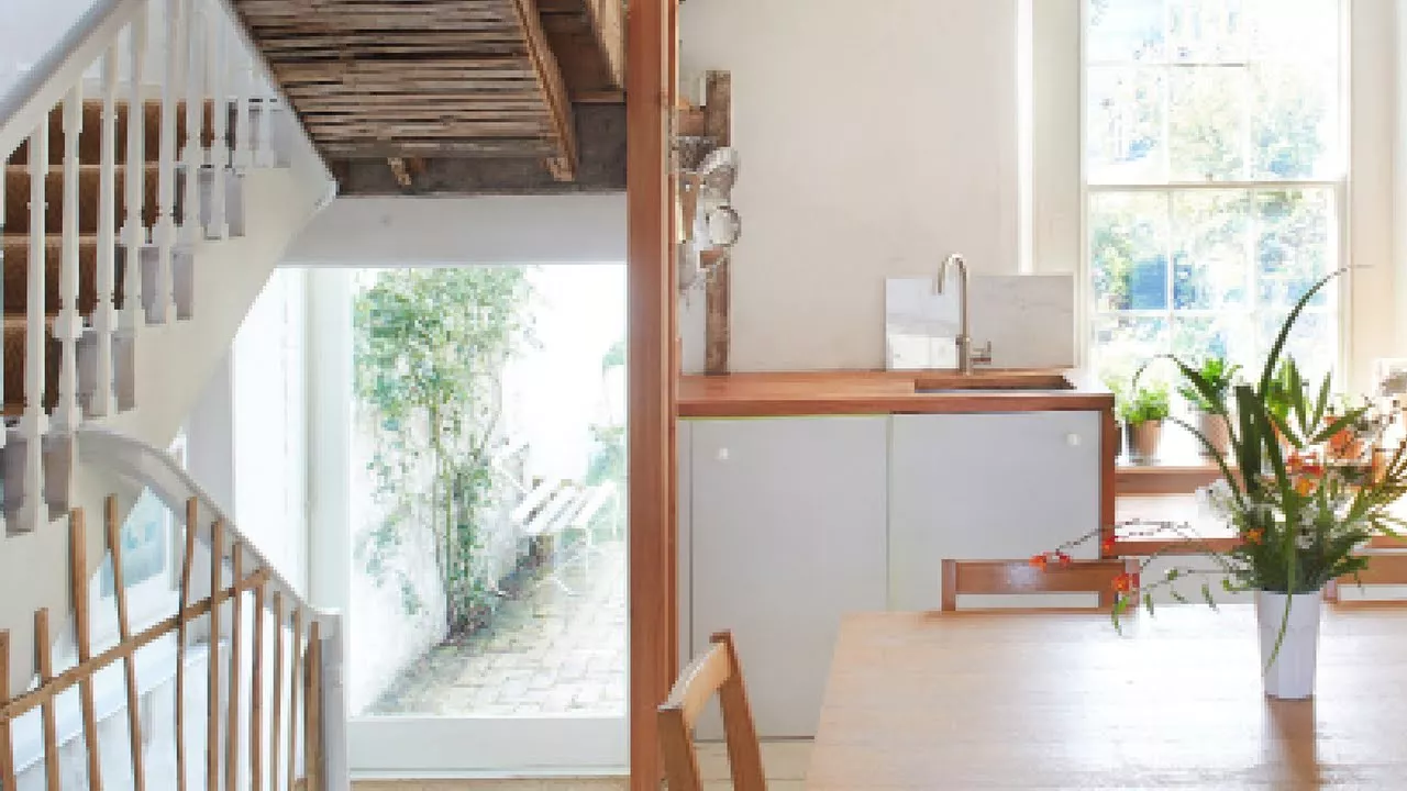 A crumbling Rathmines house has been turned into a combined family home and workspace