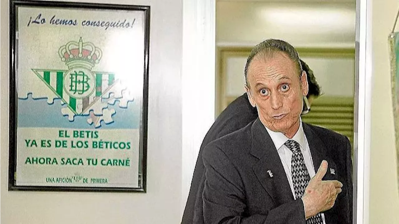 Muere Manuel Ruiz de Lopera, expresidente del Real Betis, a los 79 años