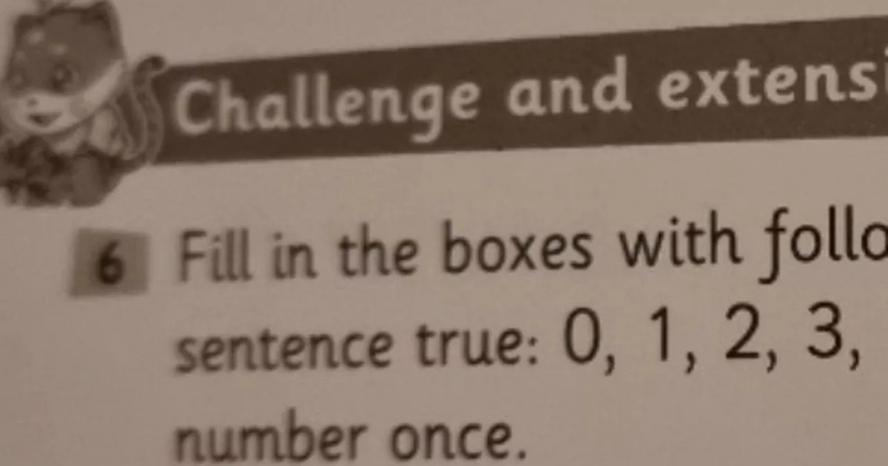 Tricky maths homework leaves adults stumped as they argue over right answer