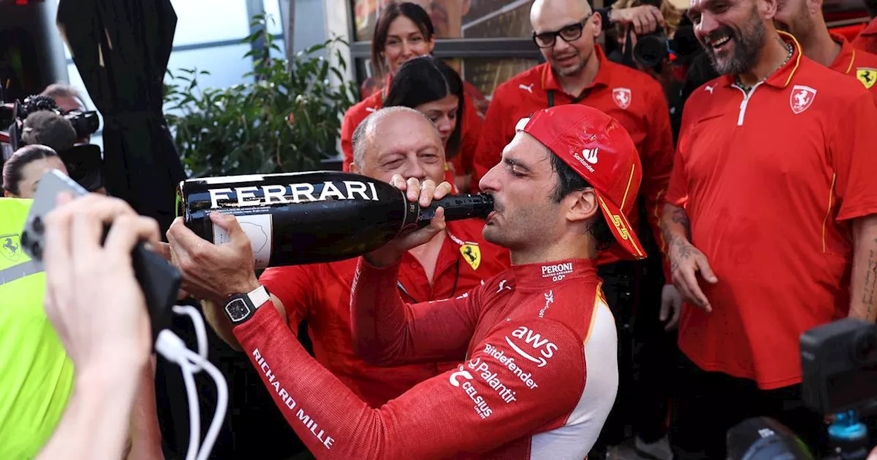 Carlos Sainz wins Australian Grand Prix to end Max Verstappen’s winning run