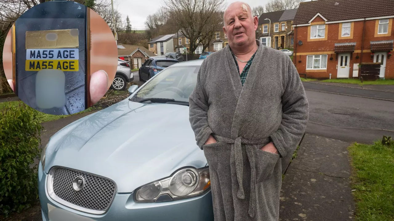 Dinas Powys man loses home after spending thousands on novelty private number plate