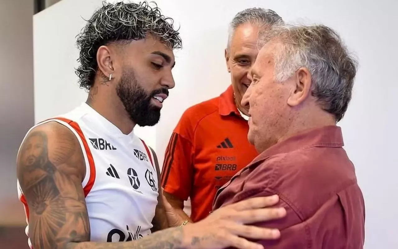 Zico dá conselho a Gabigol e torce por renovação com o Flamengo