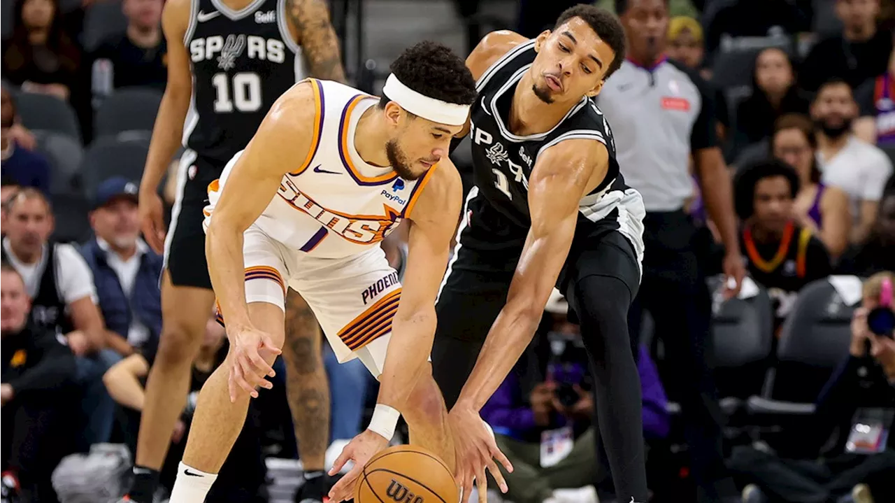 Spurs starters combine for only 36 points in loss to Suns, 131-106