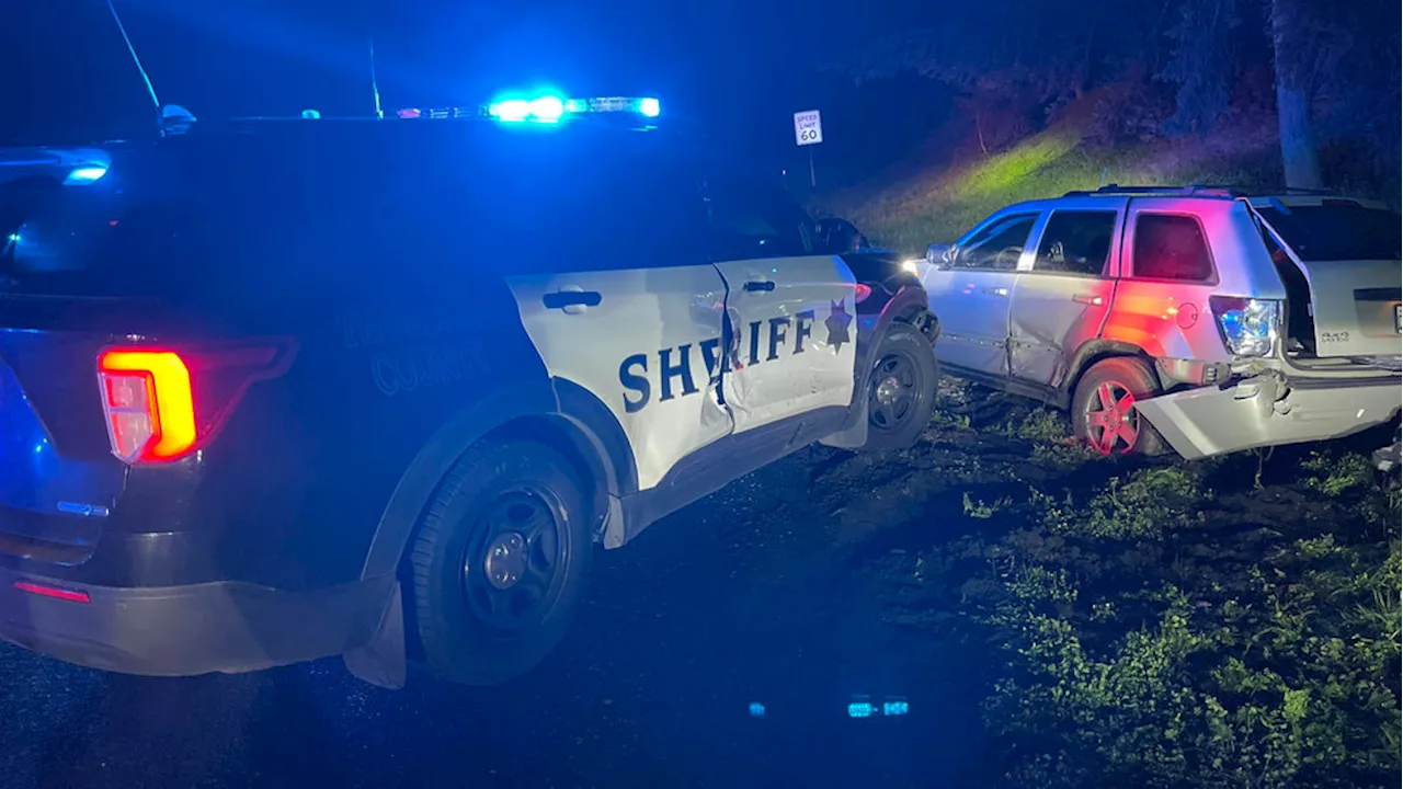 Driver, passenger arrested after pursuit in Thurston County ends with PIT maneuver on I-5