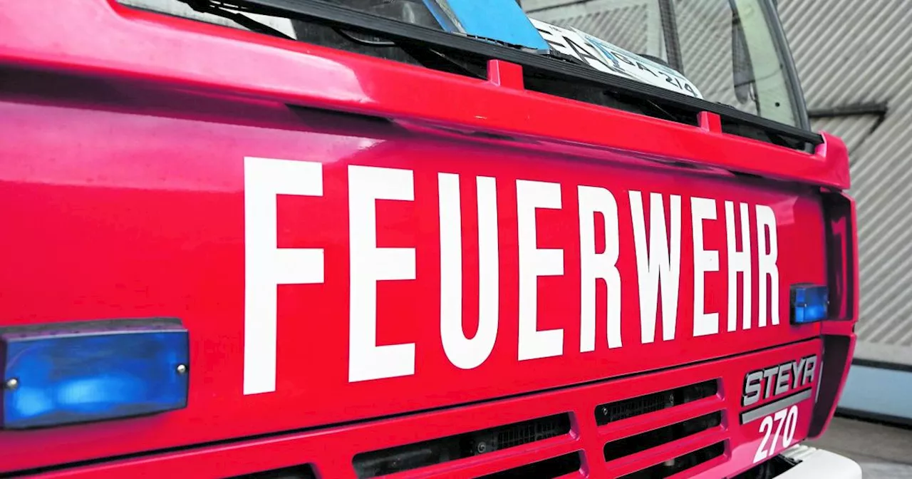 Brand in einem Wohnhaus - Familien rechtzeitig gerettet