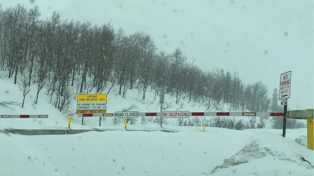 Little Cottonwood Canyon temporarily closed for avalanche mitigation