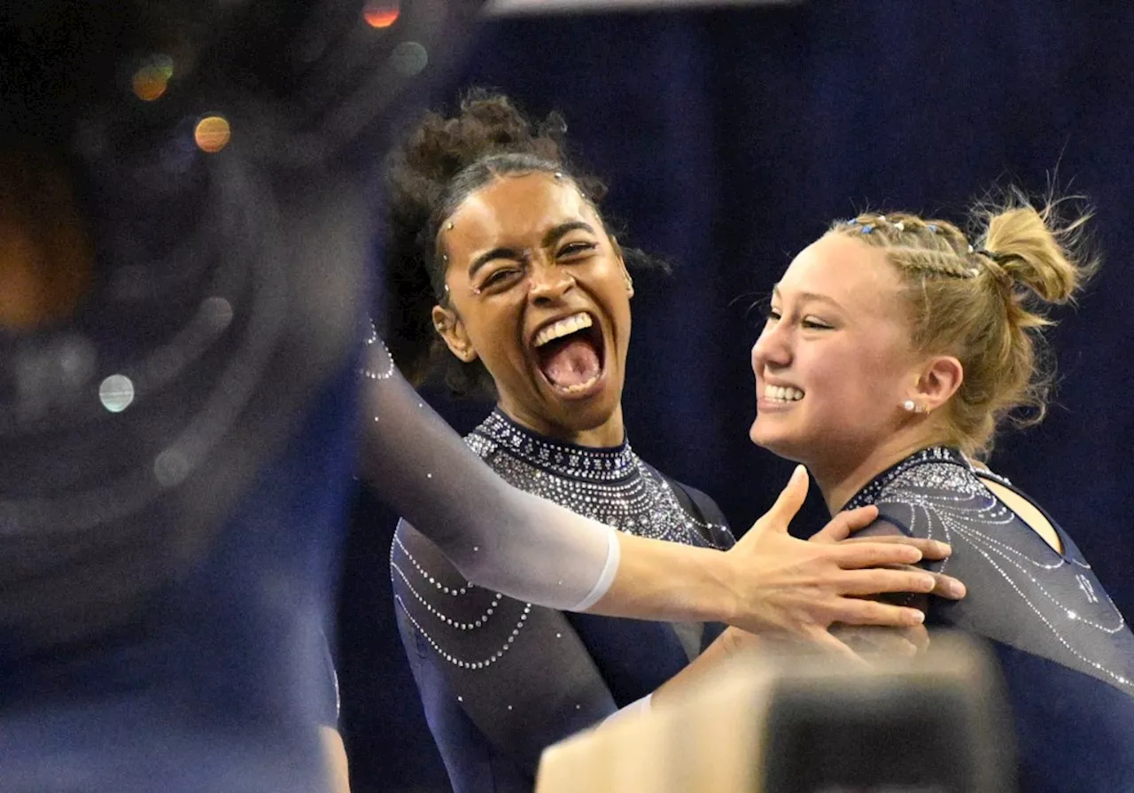 UCLA’s Selena Harris wins three individual Pac-12 gymnastics titles