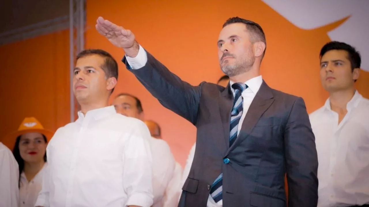 Polo Deschamps toma protesta como candidato de MC a gobernador de Veracruz