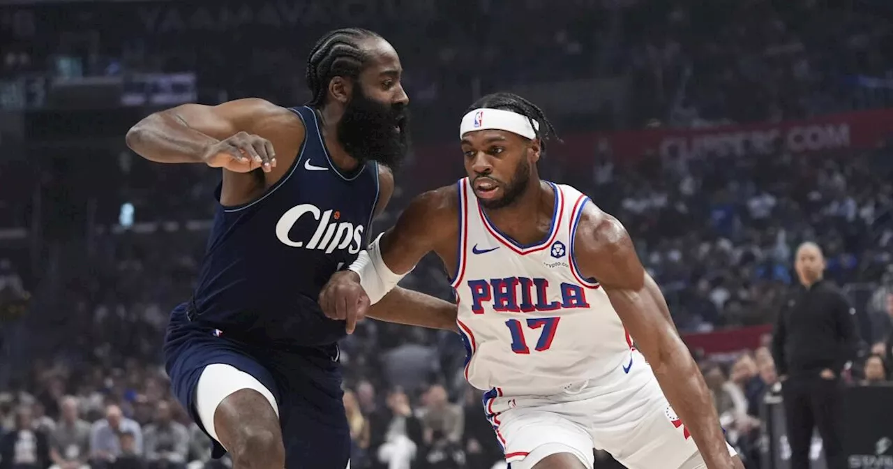 Clippers can't keep up with 76ers in James Harden revenge game loss