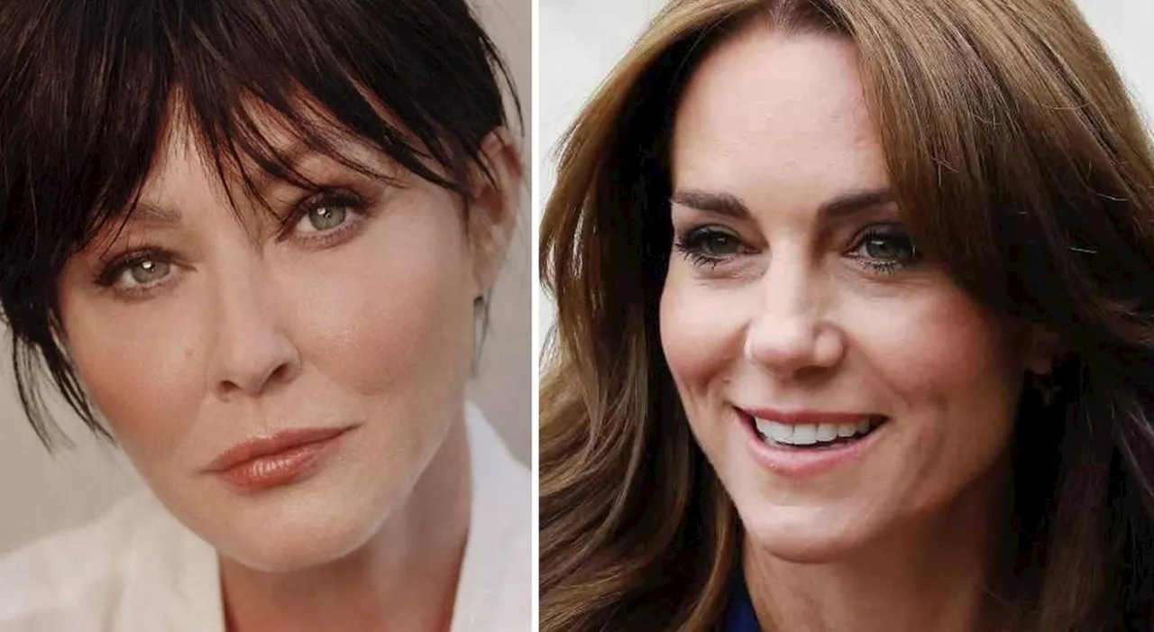 Kate Middleton ha il cancro, Shannen Doherthy contro i giornali: «Hanno costretto la principessa a dirlo in fr