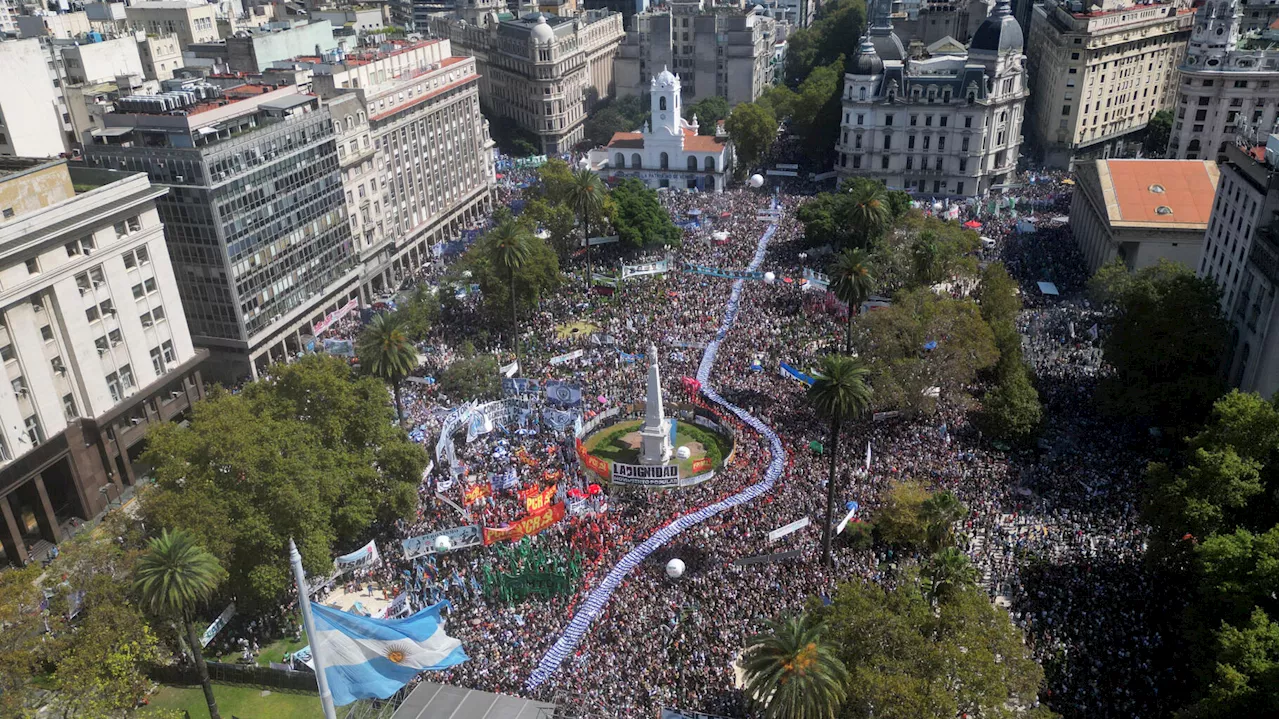 En Argentine, Javier Milei accusé de « révisionnisme », lors des marches en mémoire de la dictature