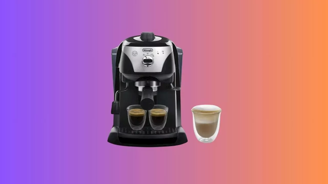 Delonghi : profitez d’expresso de qualité avec cette machine à café à moins de 80 euros