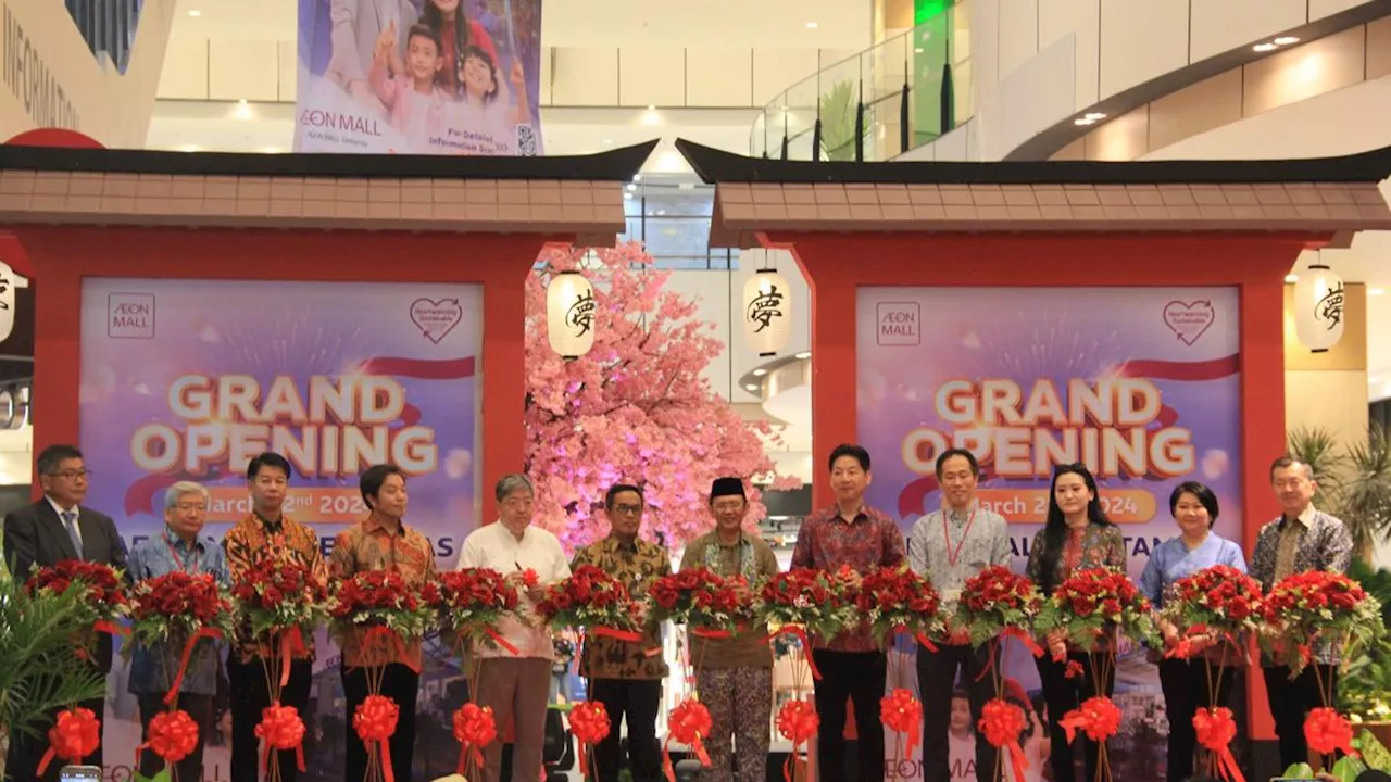 AEON Mall Deltamas Resmi Dibuka, Hadirkan Banyak Spot Instagramable