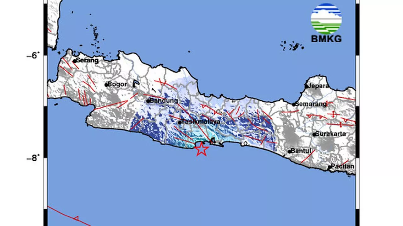 Gempa Magnitudo 4,7 Getarkan Pangandaran, Terasa hingga Banyumas