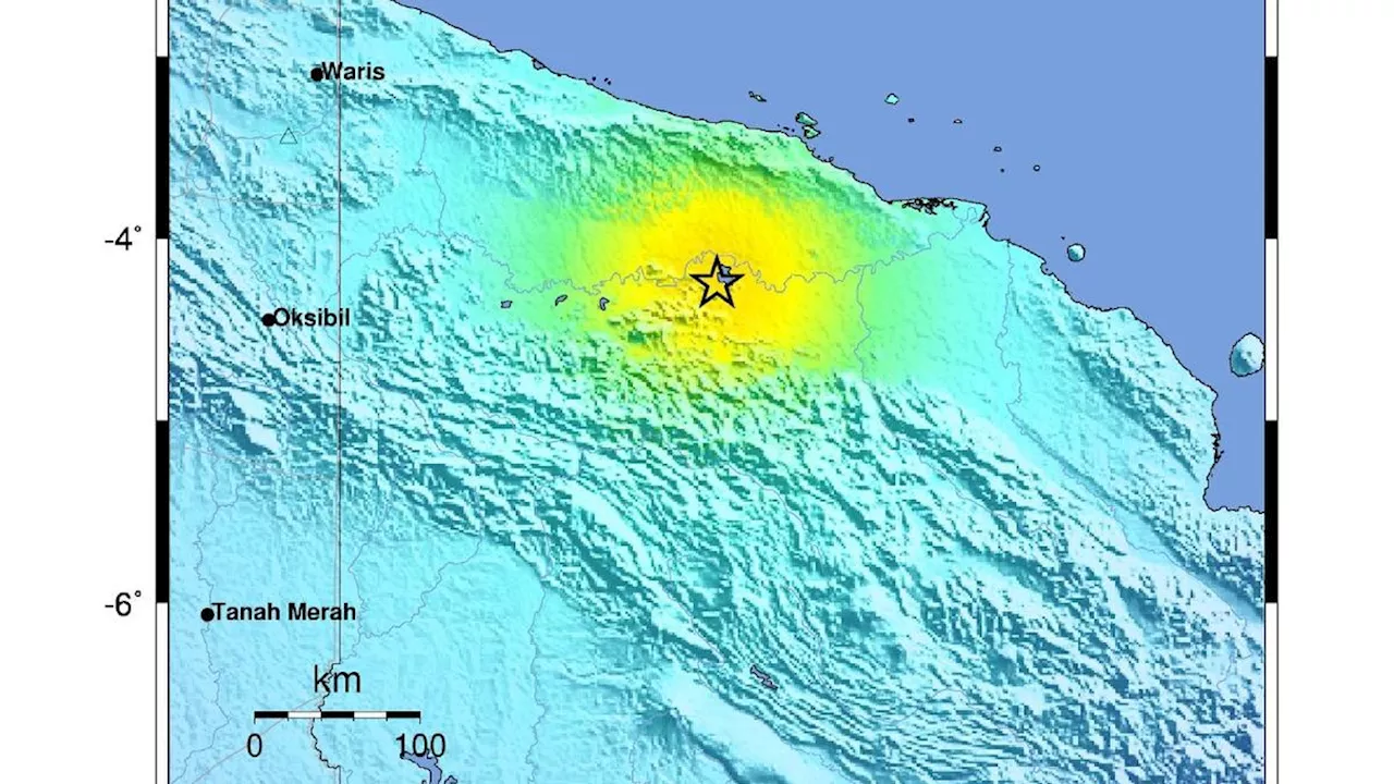 Gempa Magnitudo 6,8 Guncang Keerom Papua, Tidak Berpotensi Tsunami