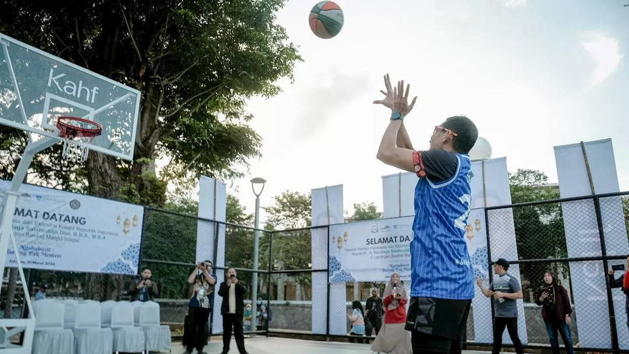 Masjid Istiqlal Kini Punya Lapangan Multifungsi, Bisa Dipakai Main Basket hingga Gelar Dakwah