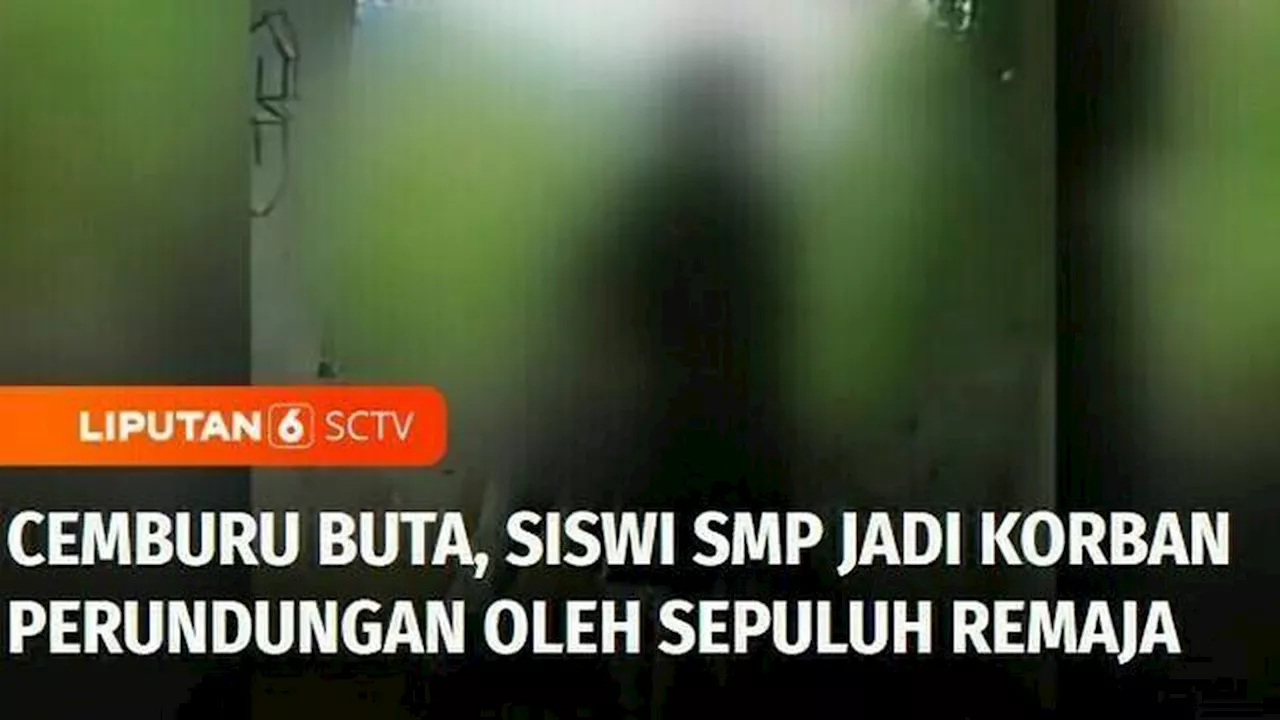 VIDEO: Gara-Gara Cemburu, Siswi SMP di Bintan Jadi Korban Perundungan Sepuluh Remaja Wanita