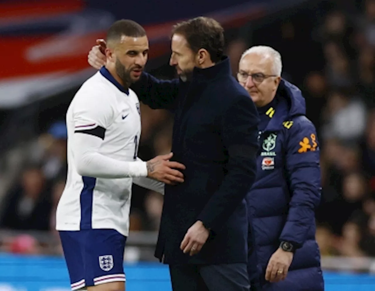 Southgate pleased with England experiment despite Brazil loss