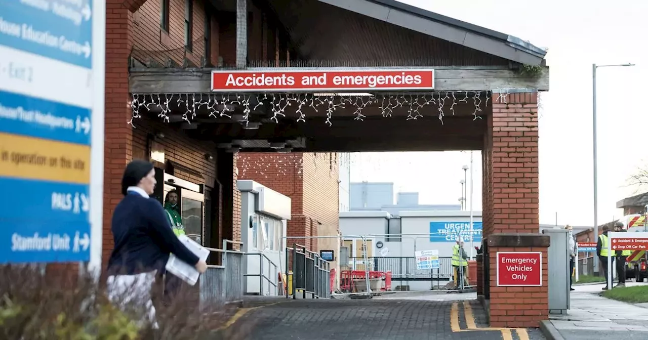 Warnings issued over 'extremely busy' A+E departments at several hospitals