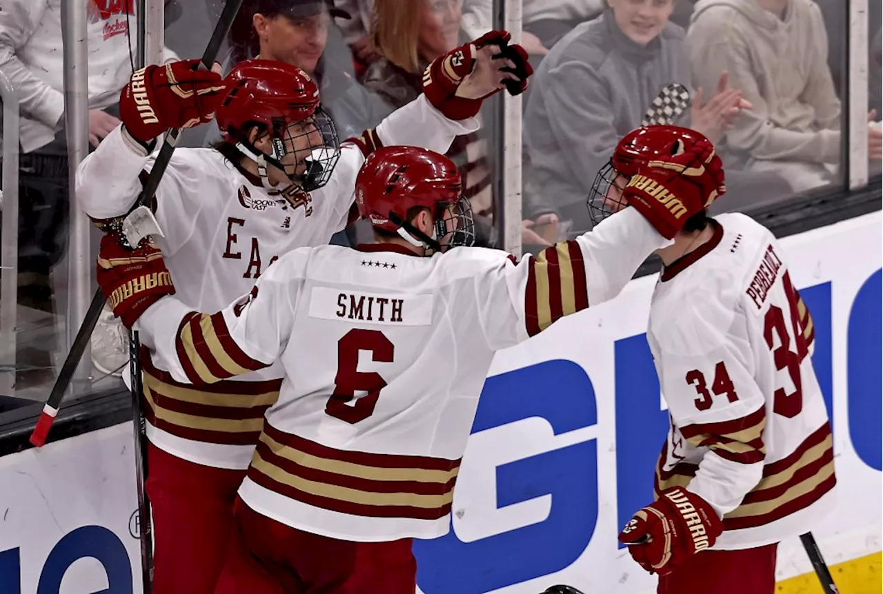 Boston College Freshman Will Smith Shines in Hockey East Championship Game