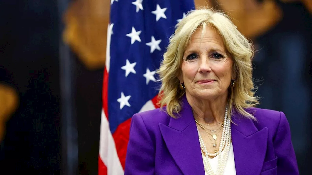 First Lady Jill Biden speaks on LBGTQ+ rights at Human Rights Campaign dinner in California