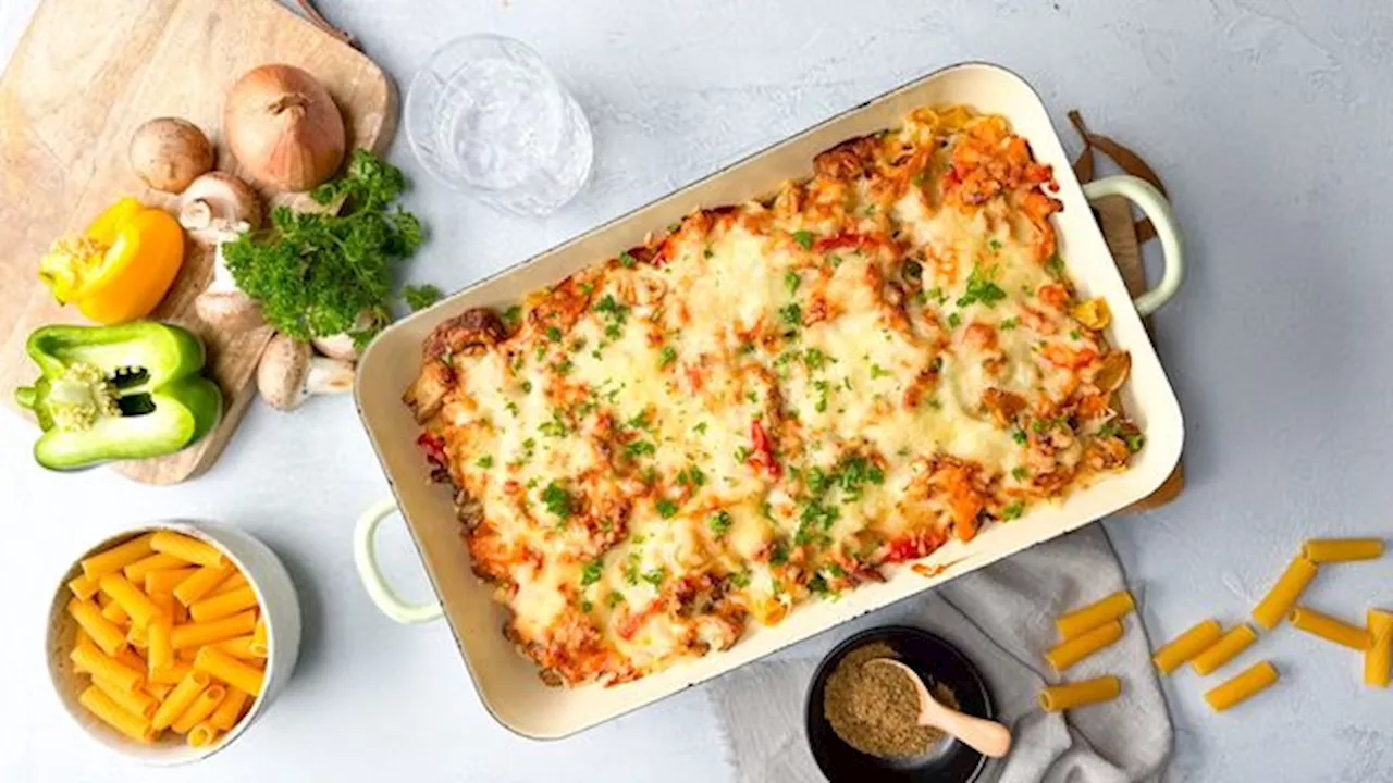 Einfaches Rezept: griechischer Nudelauflauf Pastitsio