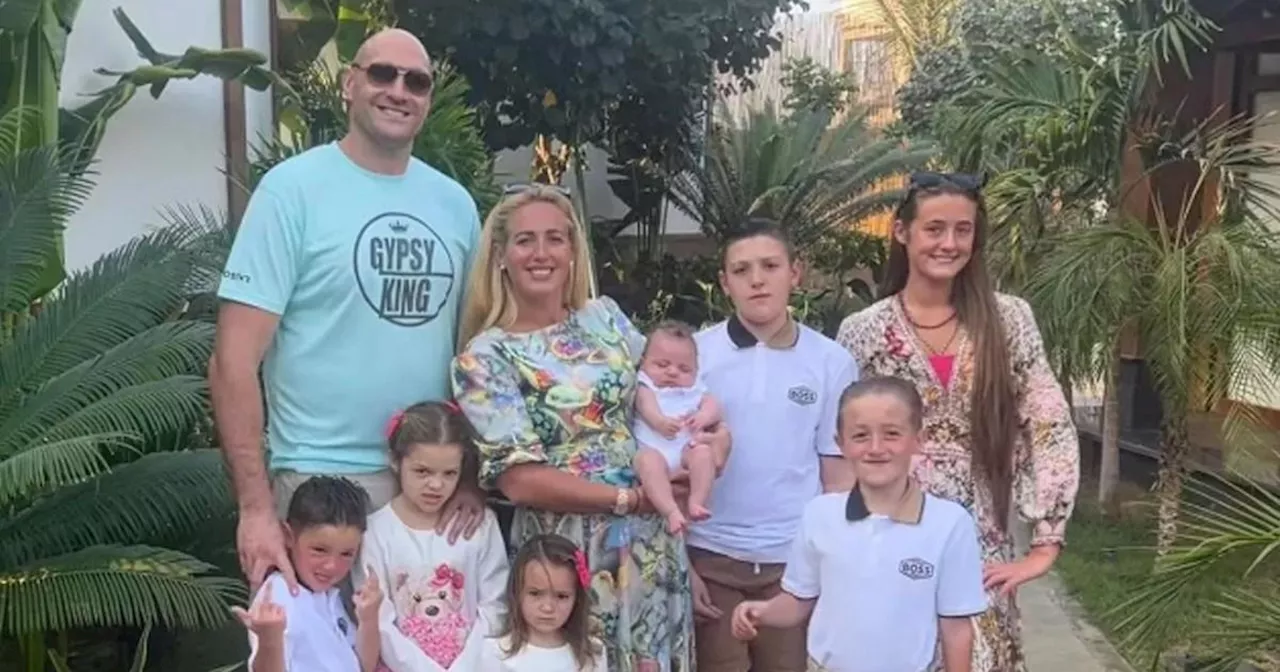 Tyson Fury, 35, hints wife Paris Fury, 34, is expecting eighth child