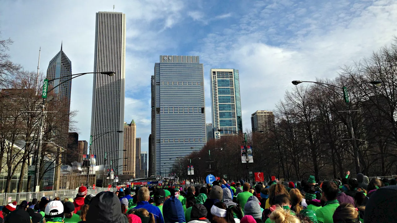 The full course for 2024 Bank of America Shamrock Shuffle