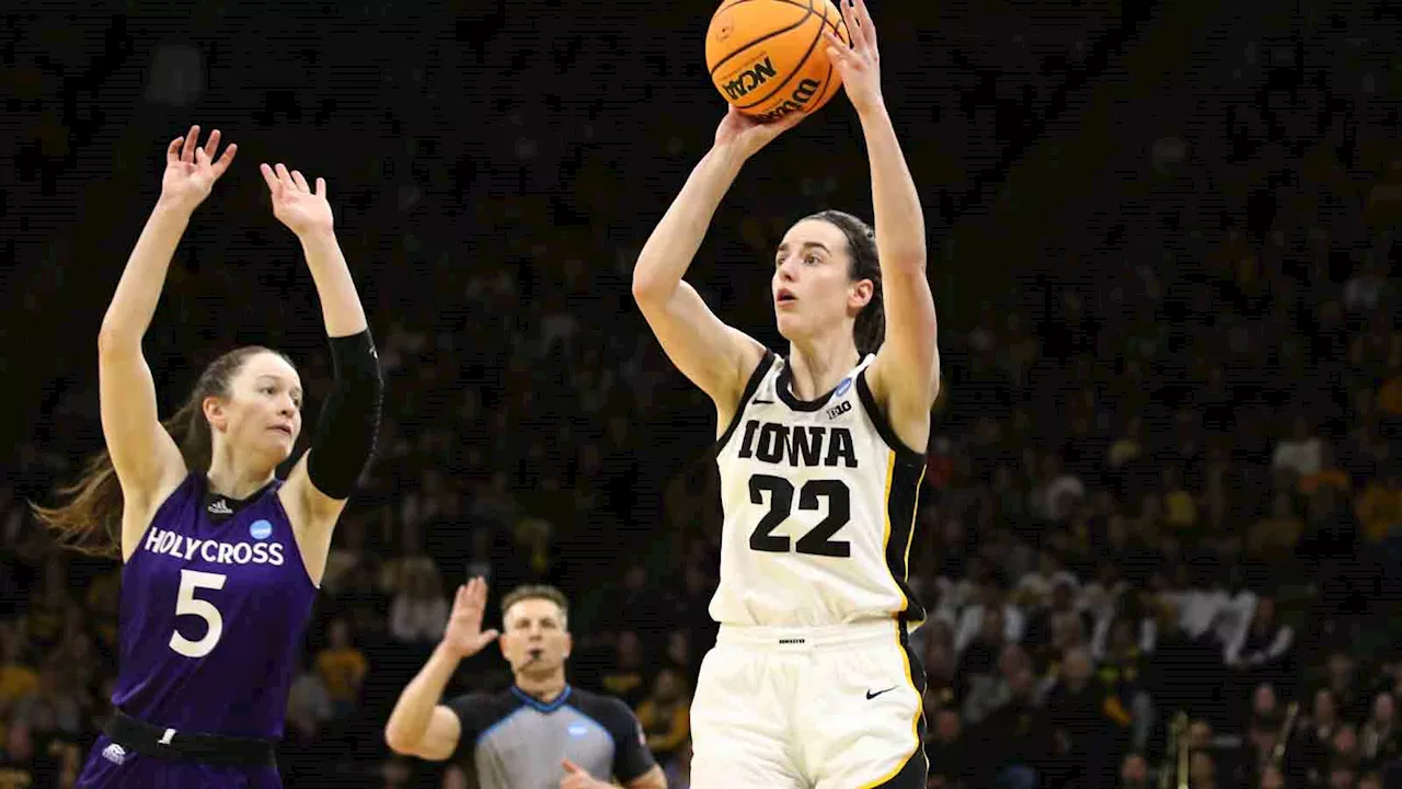 Caitlin Clark leads Iowa to victory in NCAA tournament