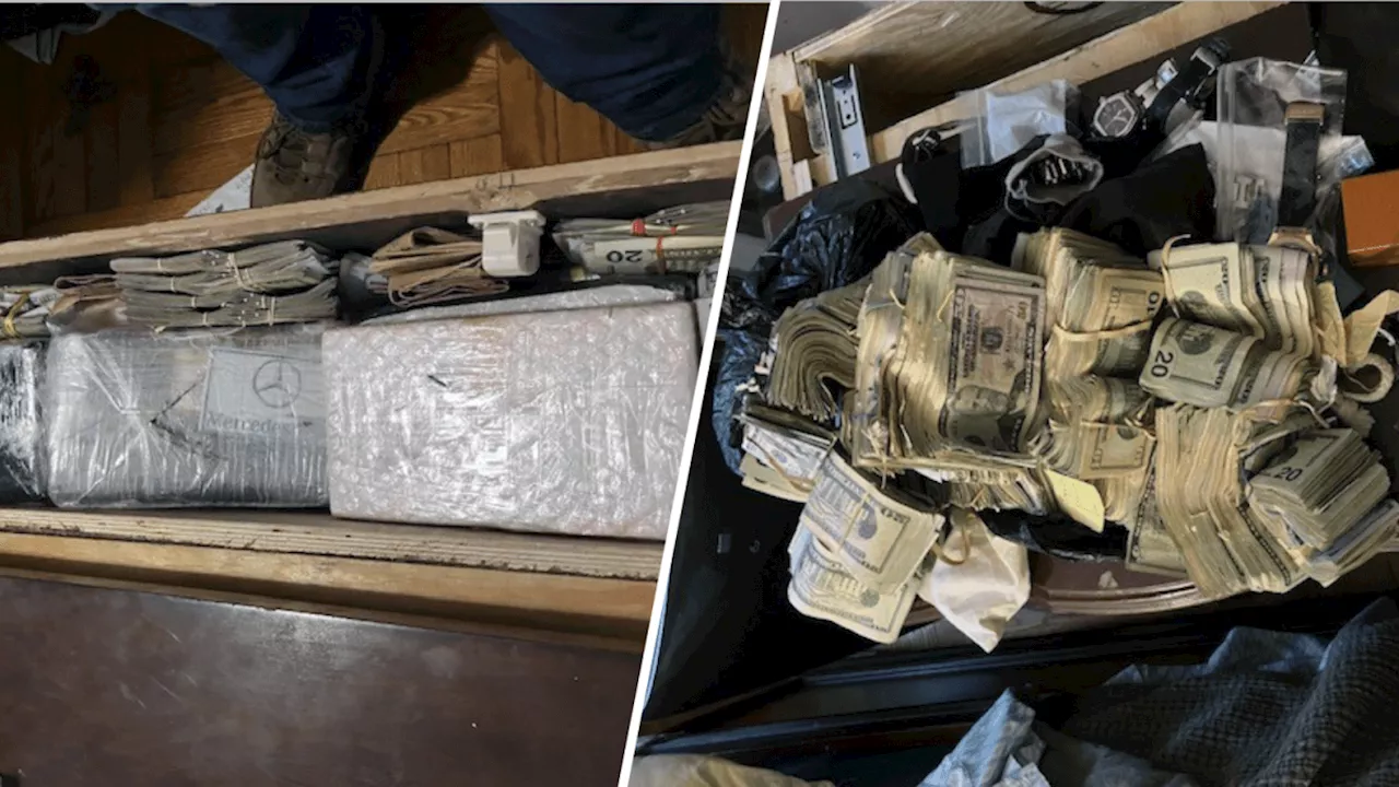 Nearly 30 pounds of cocaine, $3M in cash found in secret compartments in NYC apartment