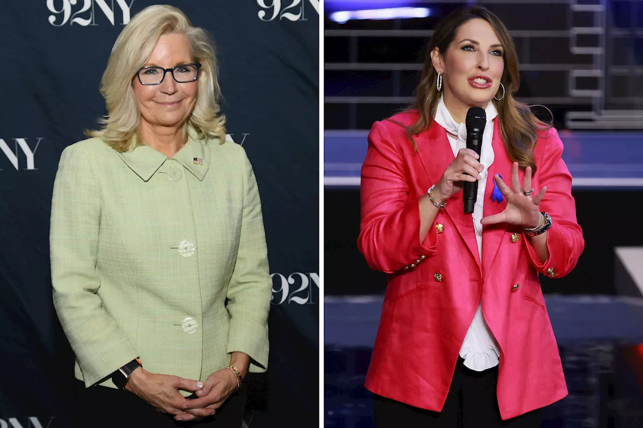 Liz Cheney Reacts to Ronna McDaniel's Jan. 6 Excuse