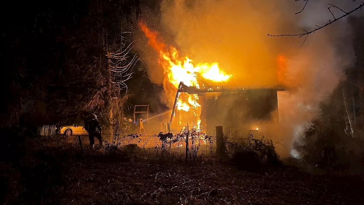 Haus in Gschaid brannte ab: Spendenaktion für Familie gestartet