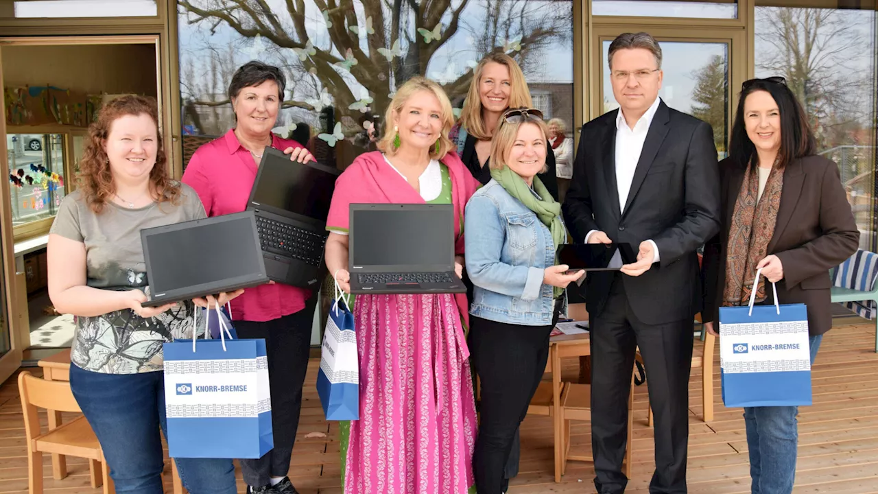 Tablet für den Mödlinger MINT-Kindergarten