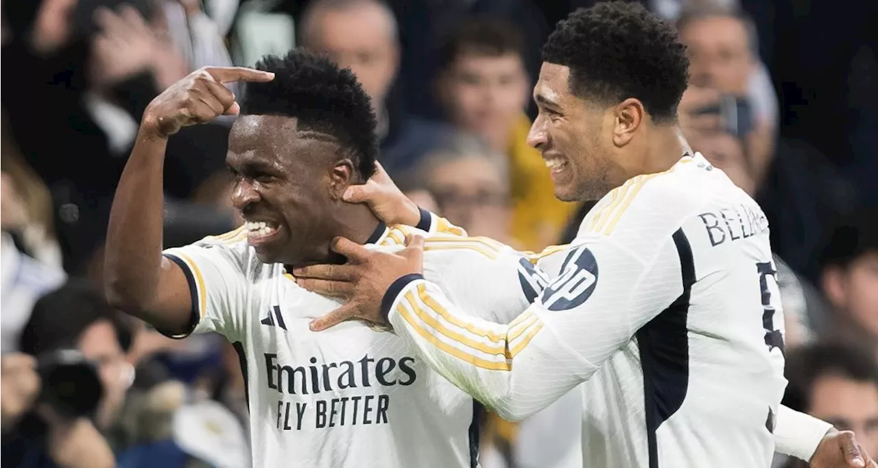 Real Madrid : les belles images de Bellingham, Vinicius et Rodrygo