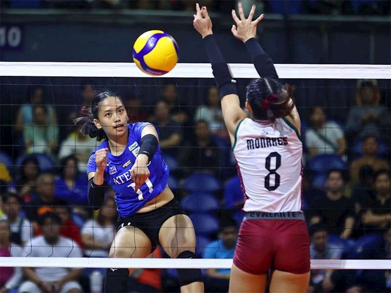 Blue Eagles reassert master over Maroons in UAAP women's volleyball