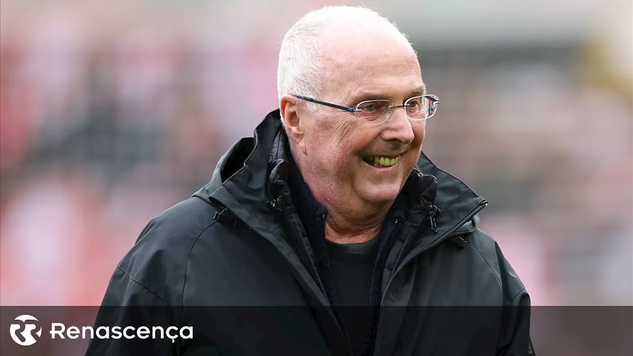 Treinador Sven-Goran Eriksson realiza sonho de treinar o Liverpool