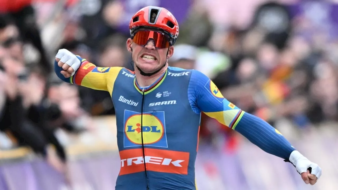 Cyclisme: plus fort que Van der Poel, Pedersen remporte Gand-Wevelgem